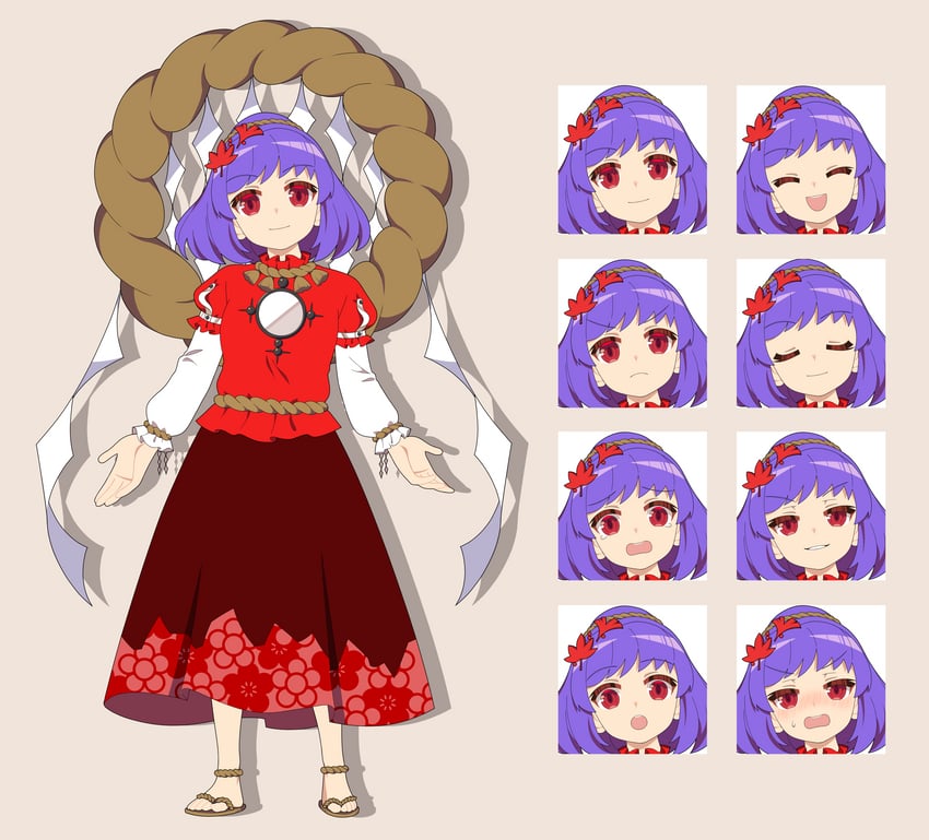 yasaka kanako (touhou) drawn by 4rion