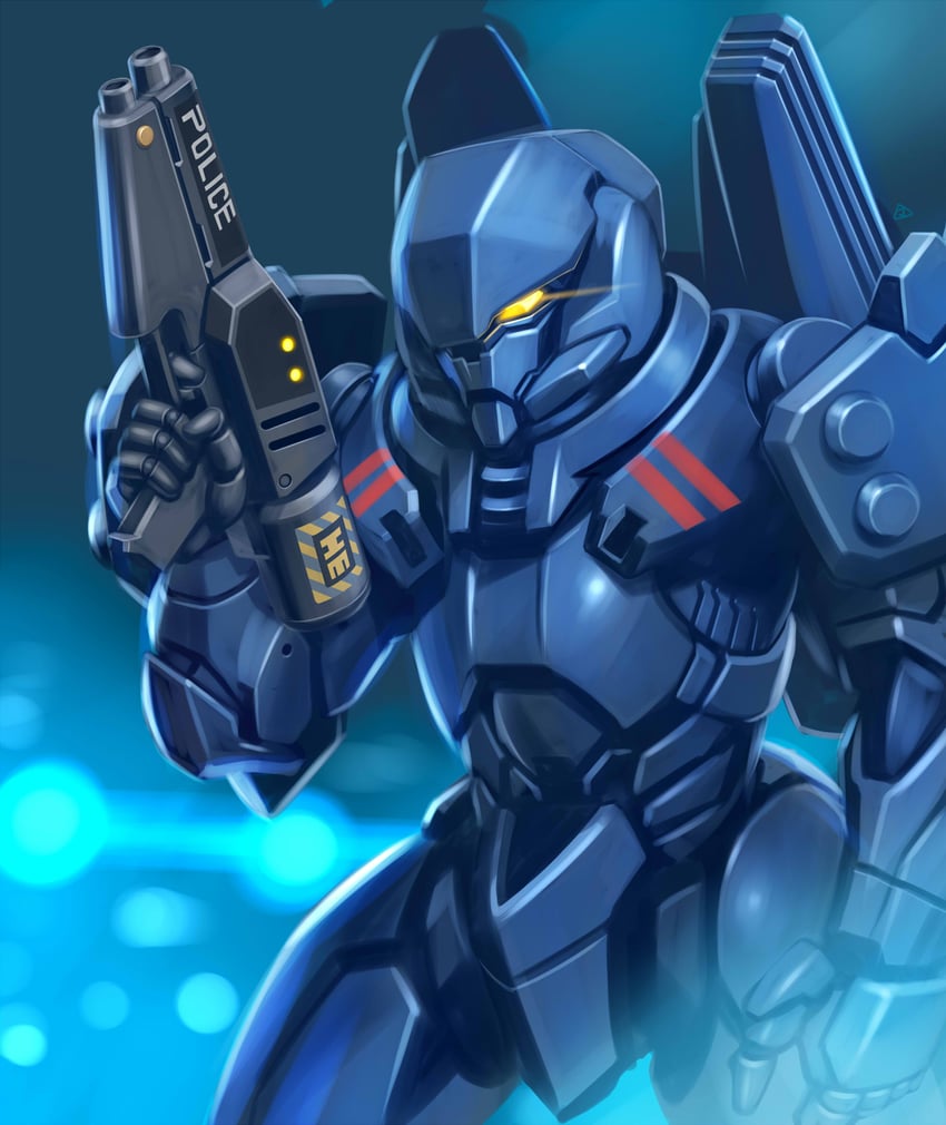 gargoyle mecha suit (namco and 1 more) drawn by mercy_rabbit