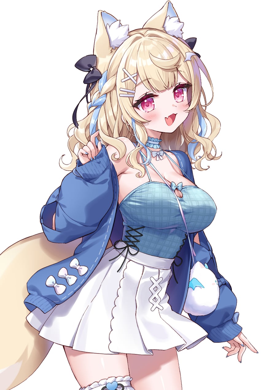 fuwawa abyssgard (hololive and 1 more) drawn by moorina