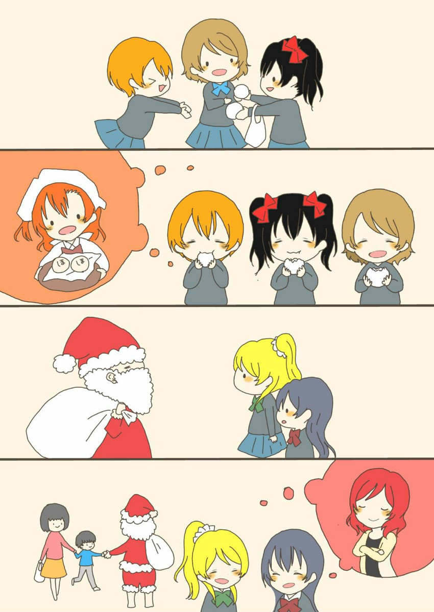nishikino maki, sonoda umi, yazawa nico, ayase eli, kosaka honoka, and 3 more (love live! and 1 more) drawn by kantarou_(syu0ntyyy)