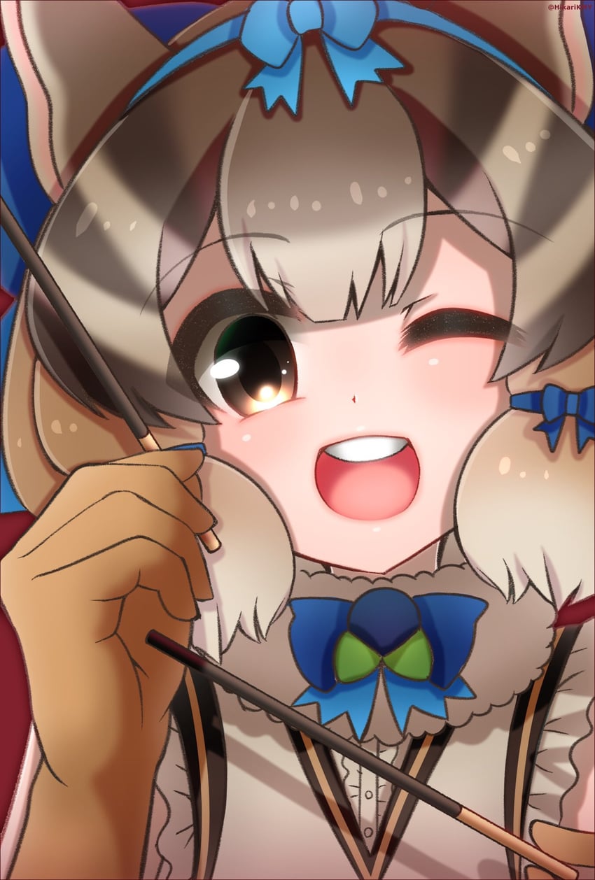 siberian chipmunk (kemono friends and 1 more) drawn by hikarikmy