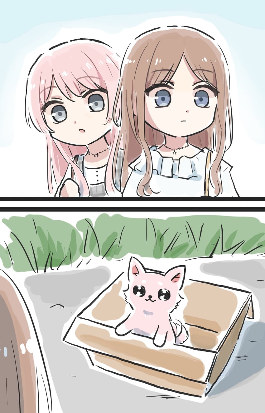 chihaya anon and nagasaki soyo (bang dream! and 1 more) drawn by lyy