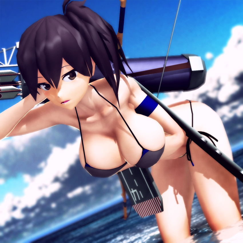 kaga (kantai collection) drawn by sierra_(ws)