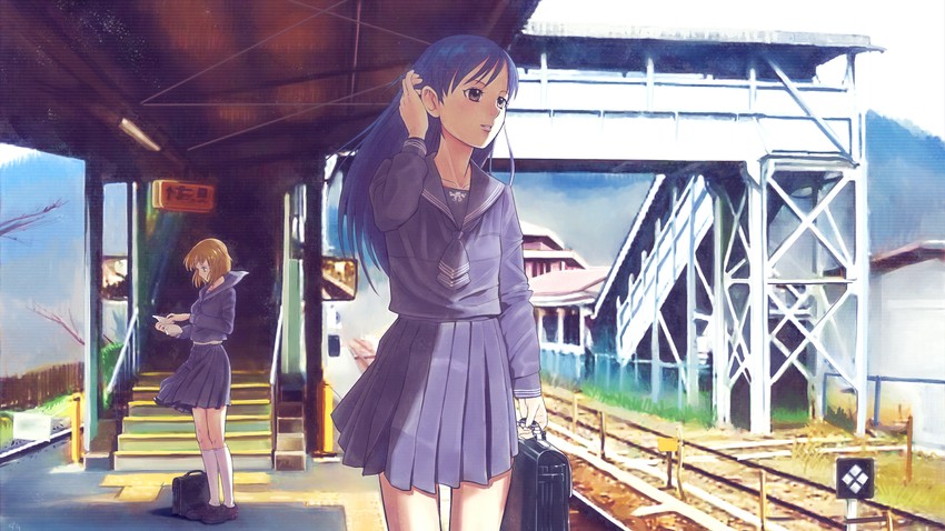 kisaragi chihaya and hagiwara yukiho (idolmaster) drawn by dam-p