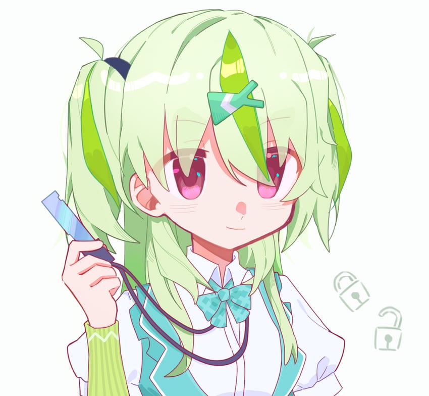 ooshima isuzu (heaven burns red) drawn by yu_qi_(sen_1378208)