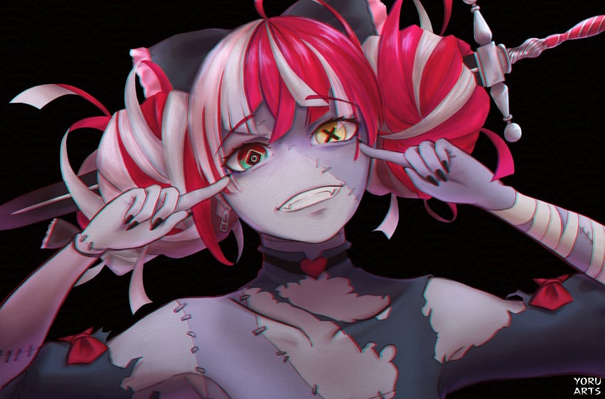 kureiji ollie (hololive and 1 more) drawn by kyoru