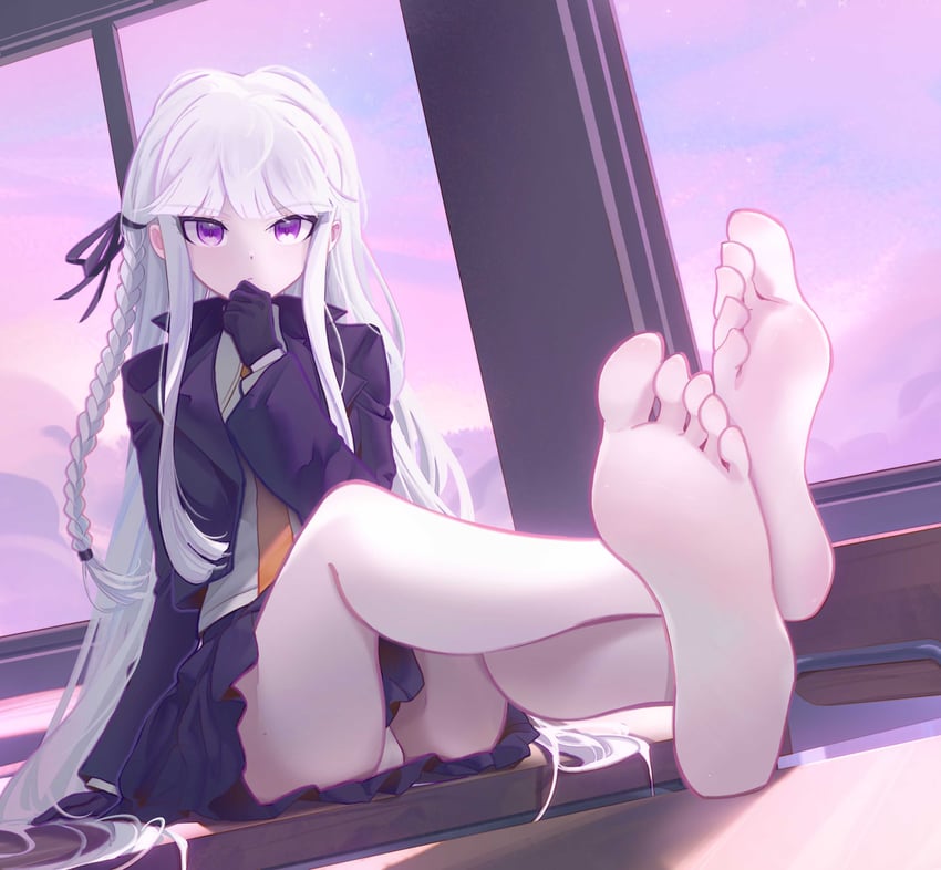 kirigiri kyoko (danganronpa and 1 more) drawn by daxieshen_huashi