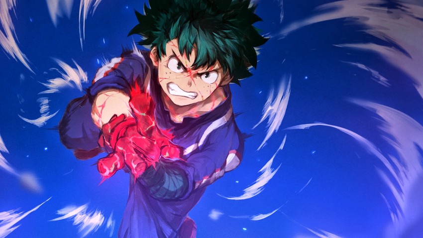 midoriya izuku (boku no hero academia) drawn by mary_(marysan)