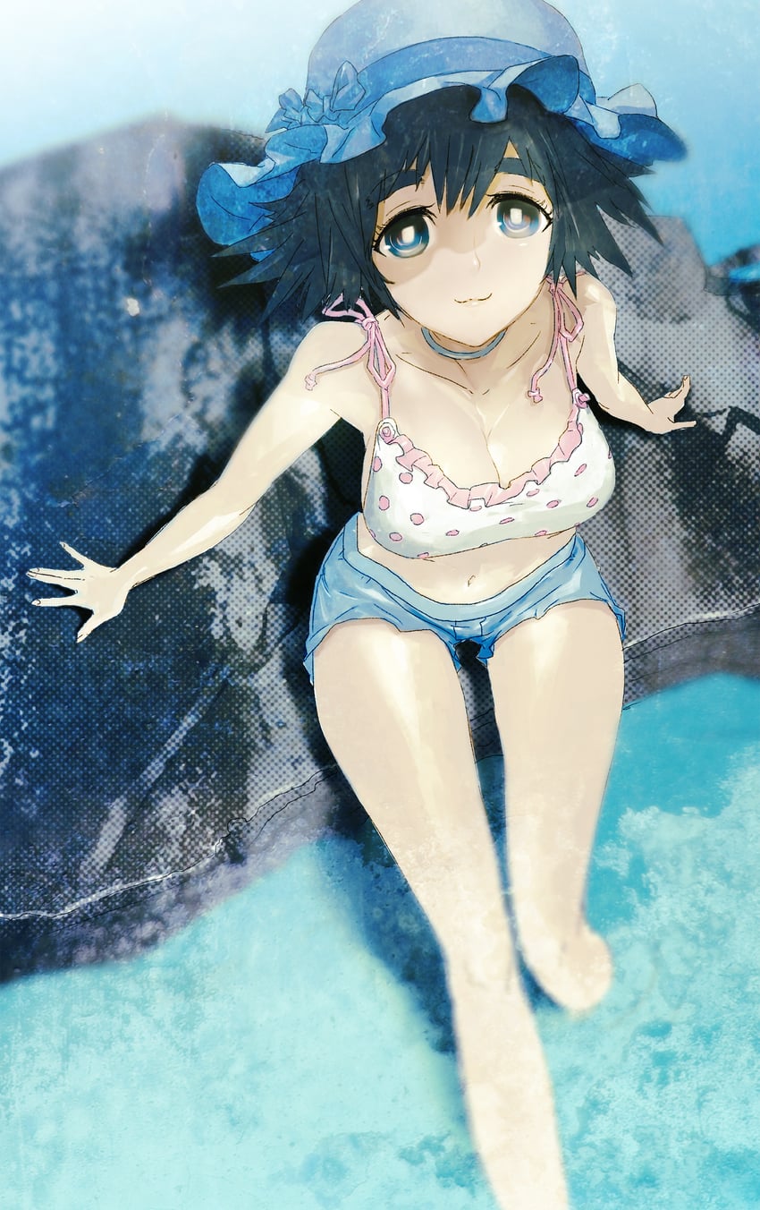 shiina mayuri (steins;gate and 1 more) drawn by huke