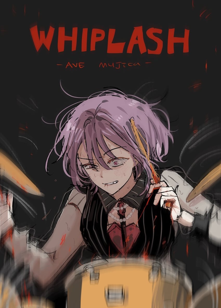 yuutenji nyamu and amoris (bang dream! and 2 more) drawn by hiyo_box