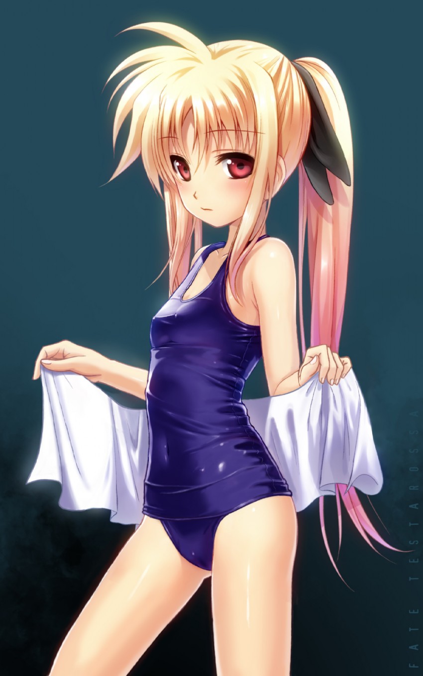 fate testarossa (lyrical nanoha and 1 more) drawn by 40010prototype