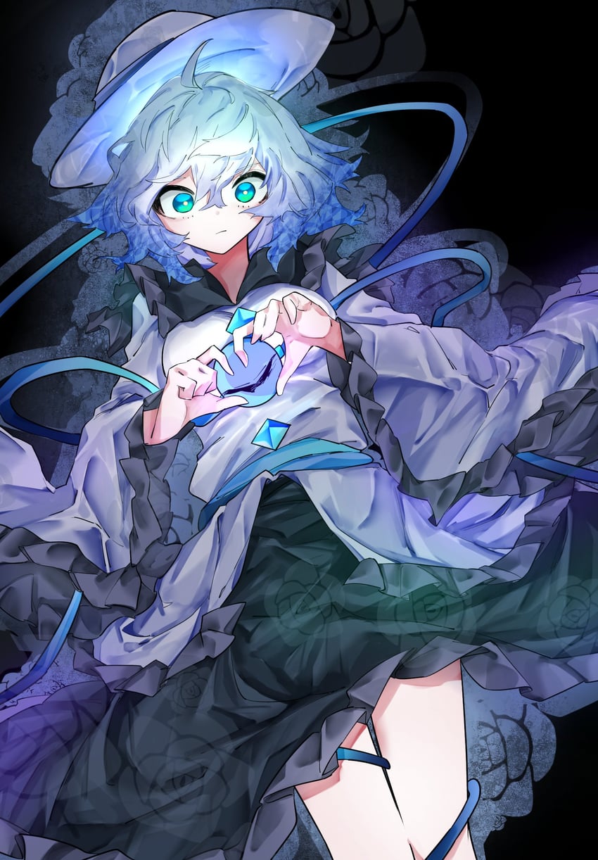 komeiji koishi (touhou and 1 more) drawn by vivo_(vivo_sun_0222)