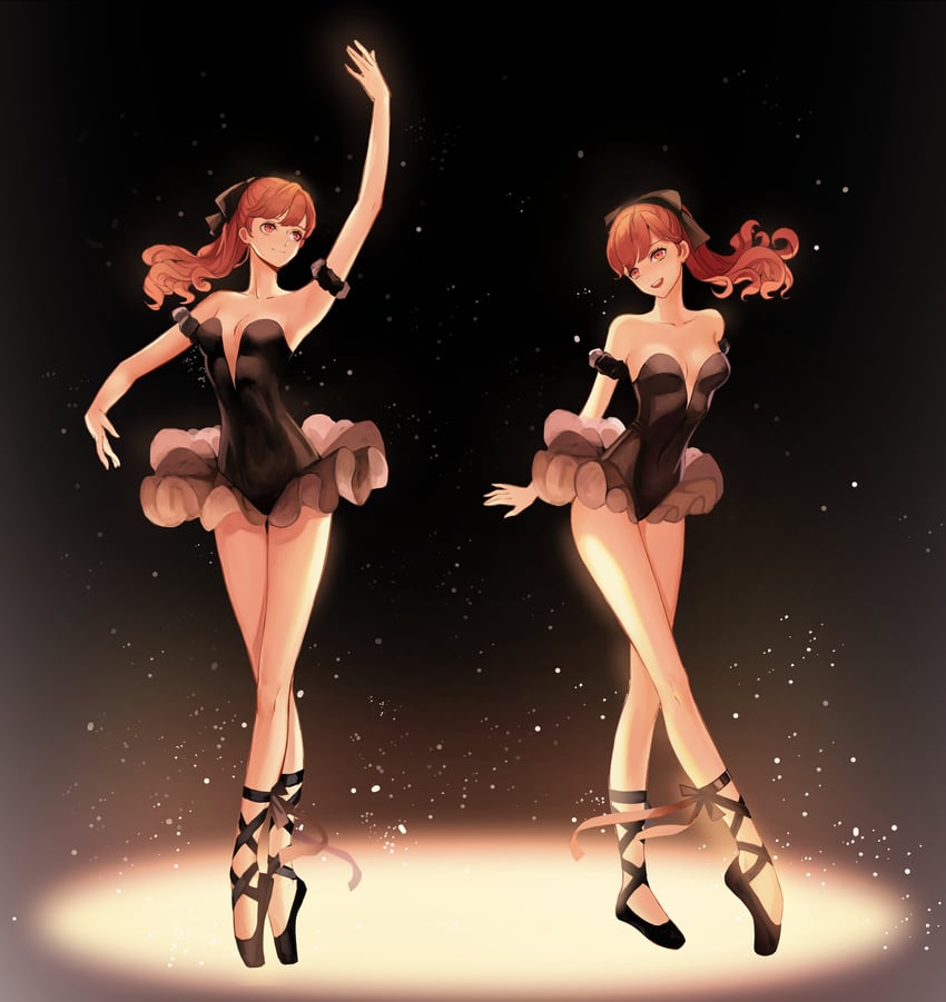yoshizawa kasumi (persona and 2 more) drawn by yaoko