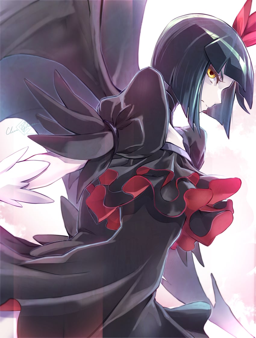 dark precure (precure and 1 more) drawn by clear_glass_(mildmild1311)