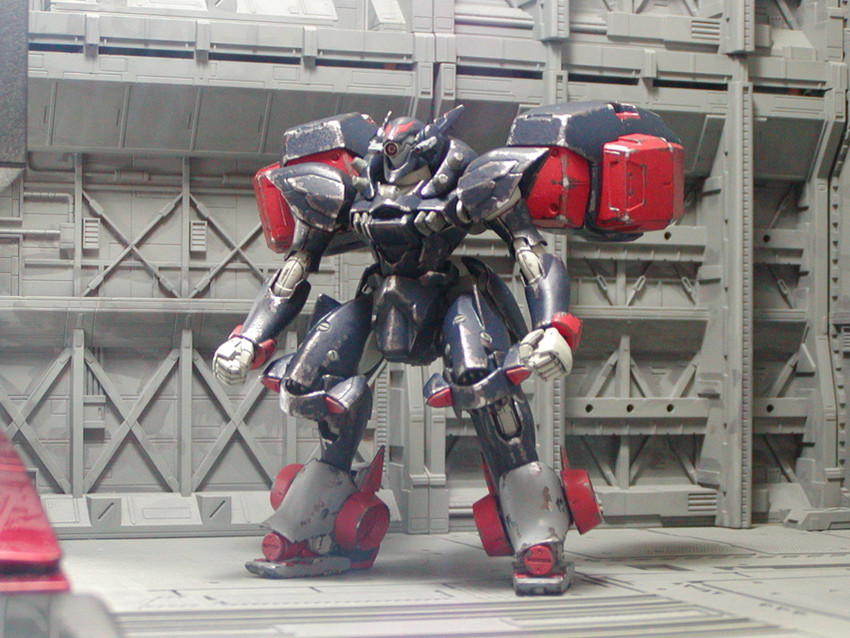 metal wolf (metal wolf chaos) drawn by arinko_(ant-lion)