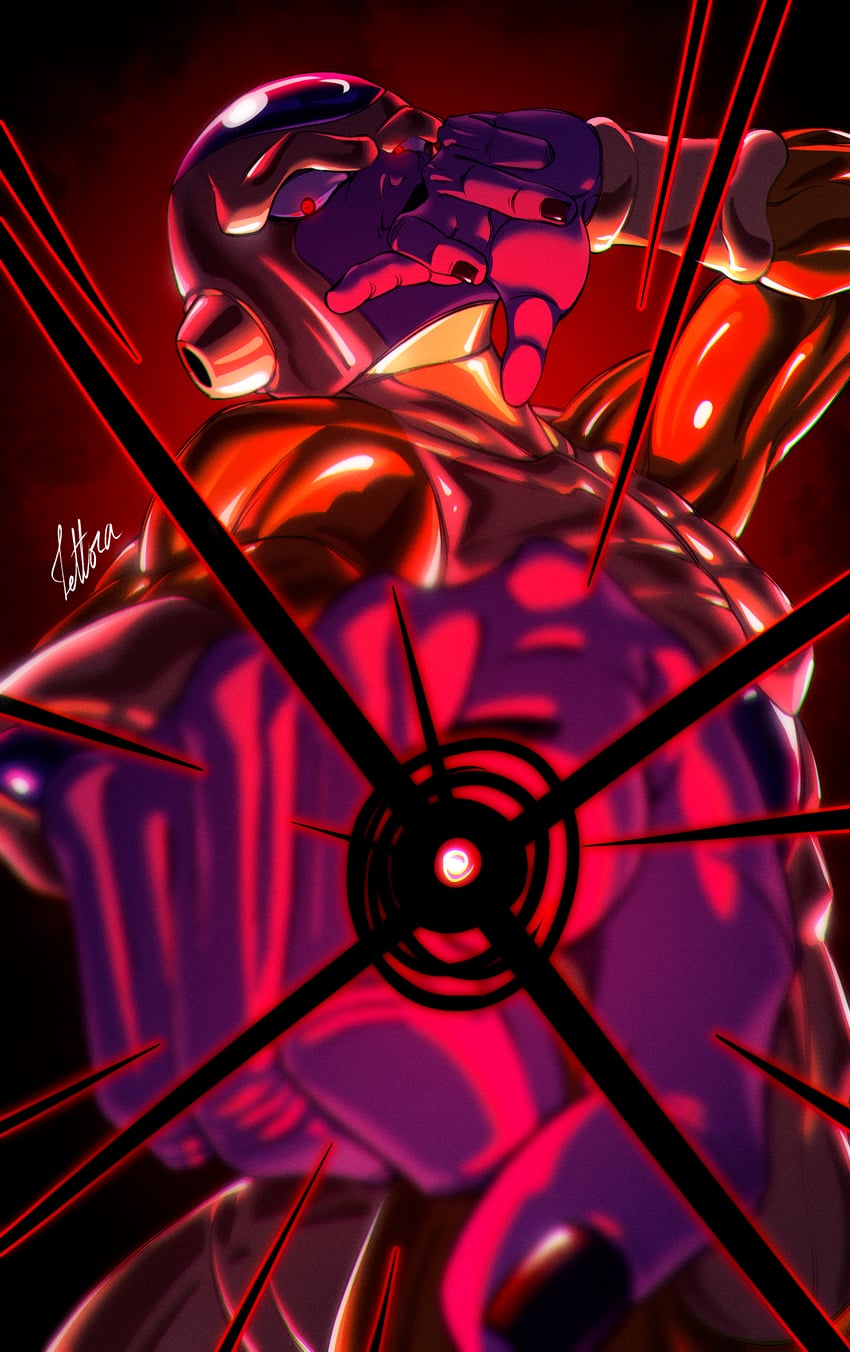 frieza and golden frieza (dragon ball and 1 more) drawn by tettora