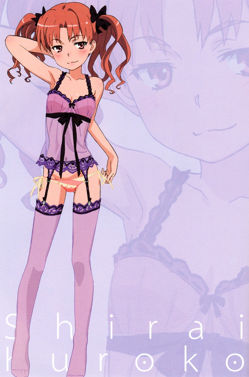 shirai kuroko (toaru majutsu no index and 1 more) drawn by tanaka_yuuichi