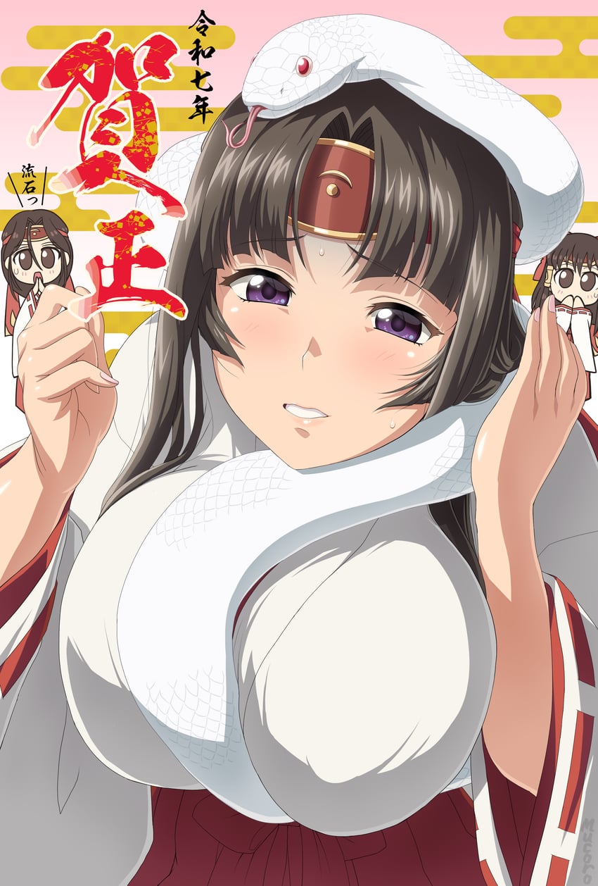 tomoe and musha miko tomoe (queen's blade) drawn by mucoro