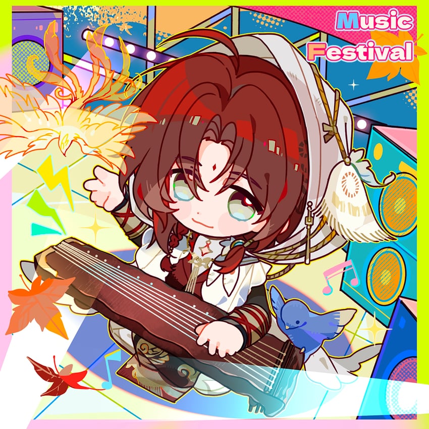 cai feng ming qi (wuhua mixin) drawn by humi_humi