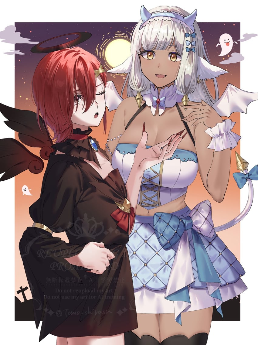 ash and elm (fire emblem and 1 more) drawn by tomo_shirasu