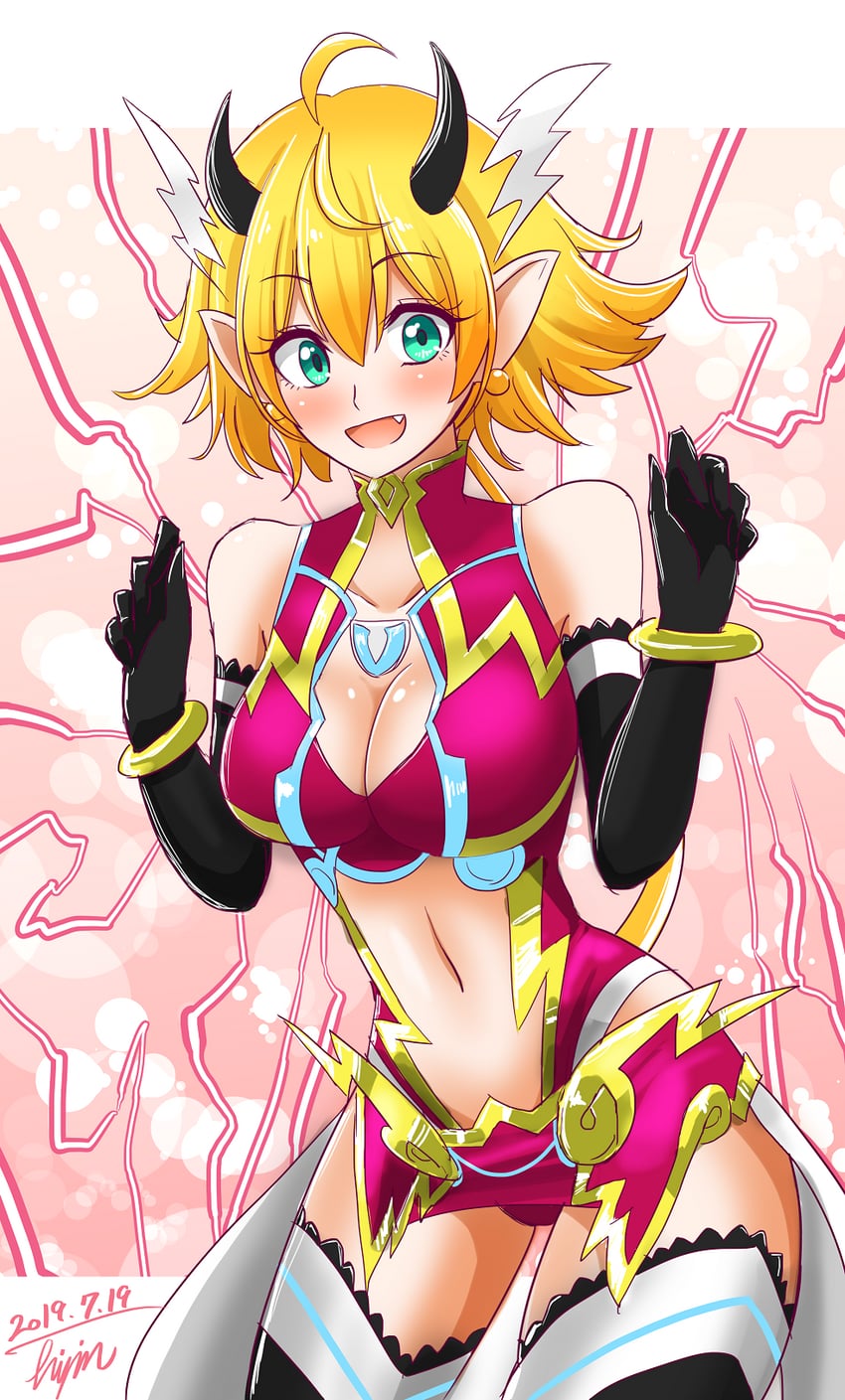 kora (xenoblade chronicles and 1 more) drawn by hisin