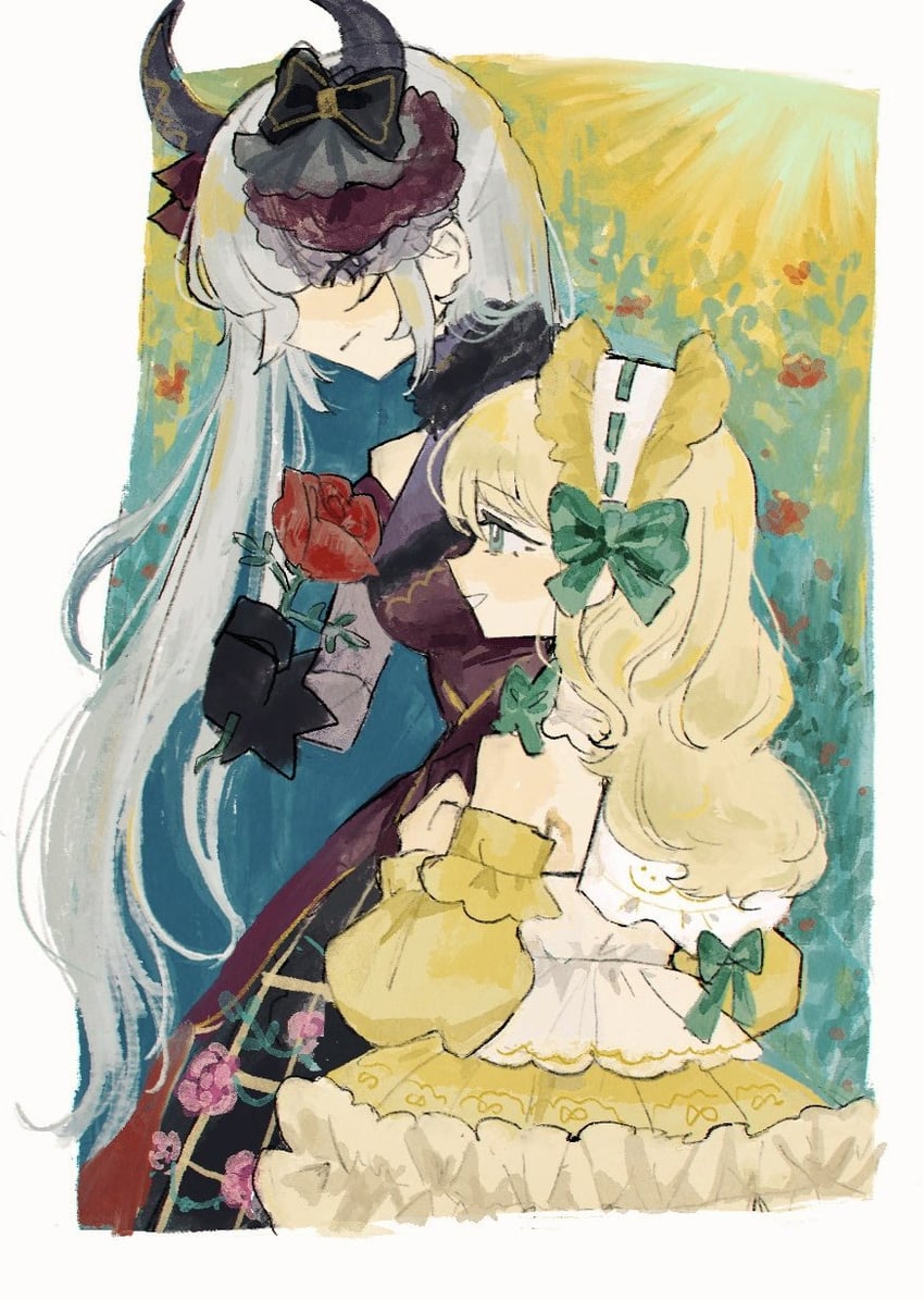 yumeoji shiori and yukishiro akira (shoujo kageki revue starlight and 1 more) drawn by moosu