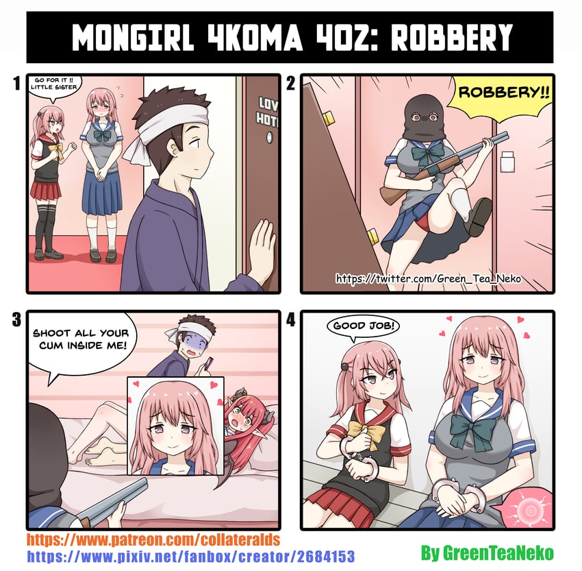 kitagawa marin, gojou wakana, inui sajuna, rizu-kyun, and inui shinju (sono bisque doll wa koi wo suru) drawn by greenteaneko