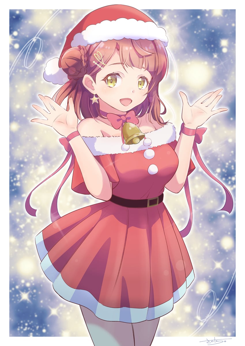 uehara ayumu (love live! and 1 more) drawn by sakutatsu