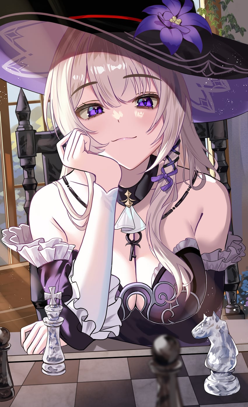 herta and the herta (honkai and 1 more) drawn by rererere_mon