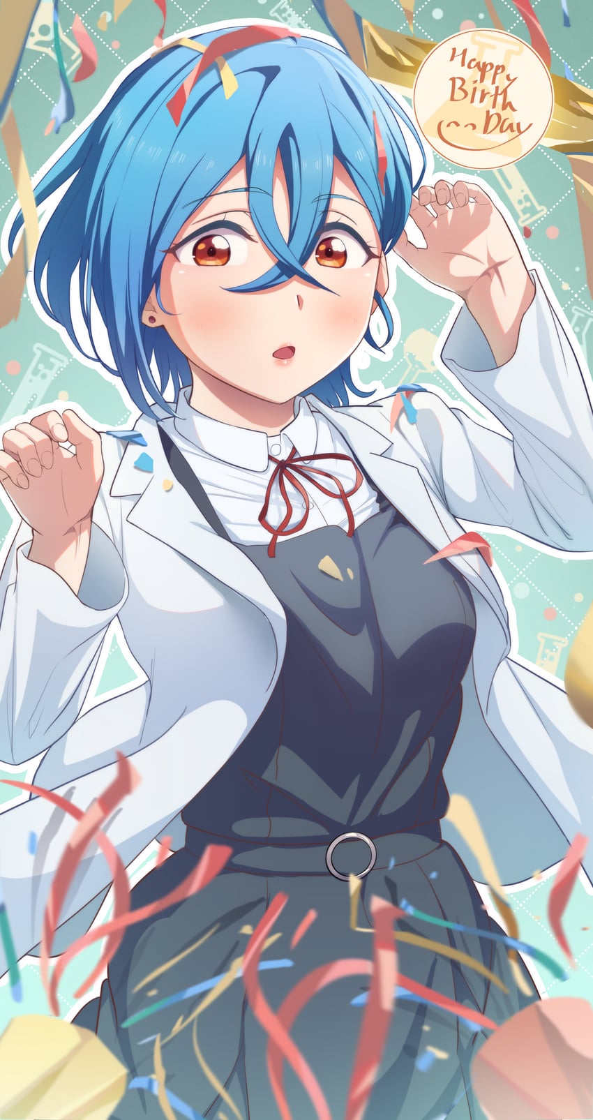 wakana shiki (love live! and 1 more) drawn by noshiro_tomoya