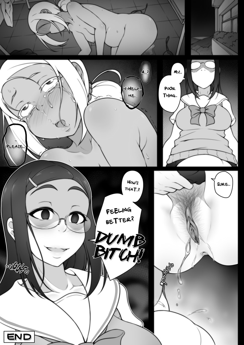 hirata yurisa and sumida ayuko (original) drawn by geewhy