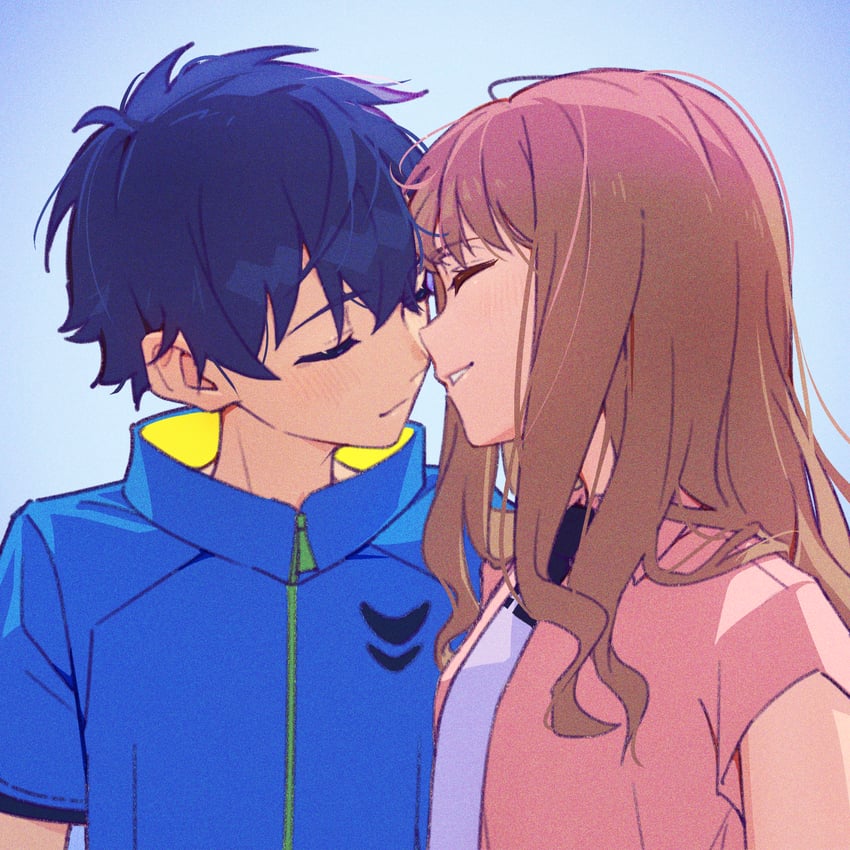 minami yume and asanaka yomogi (gridman universe and 1 more) drawn by oreki_(o_reki_)