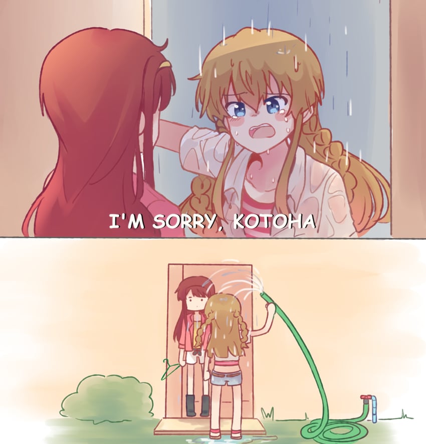 tanaka kotoha and kousaka umi (idolmaster and 2 more) drawn by kabotd