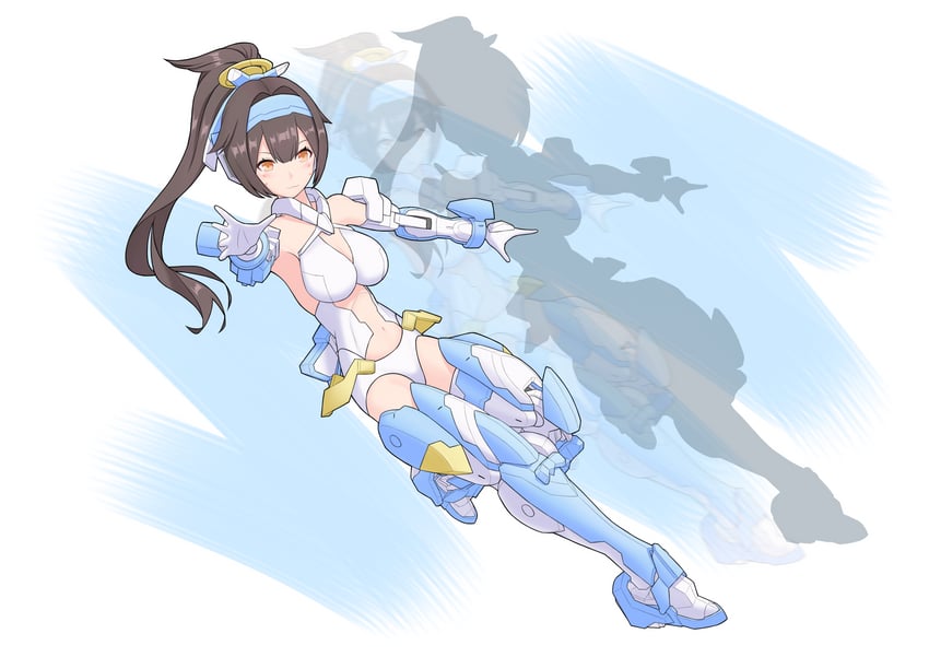 asura archer aoi (megami device) drawn by ryuseiryui