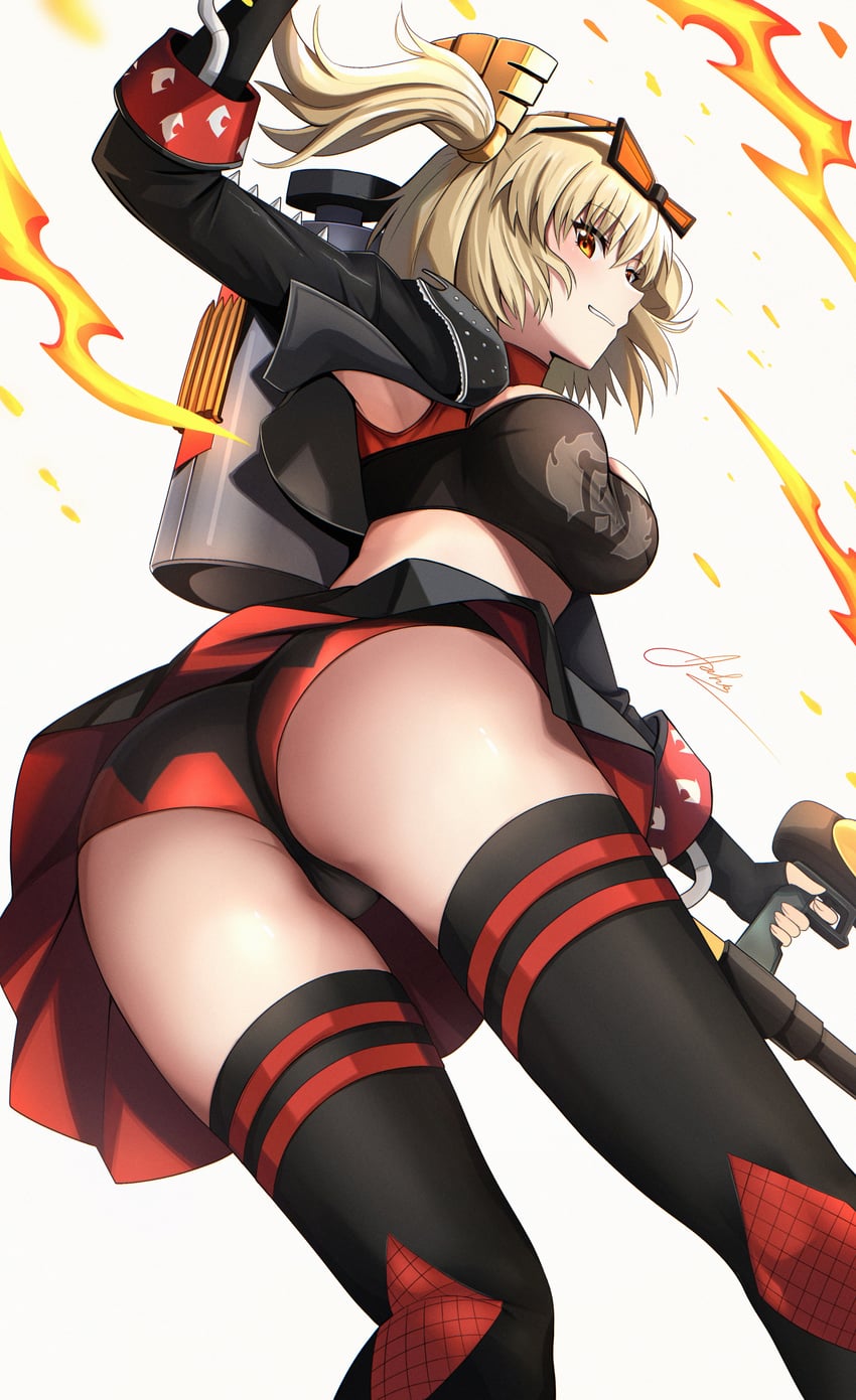 burnice white (zenless zone zero) drawn by aoikito_lavender086