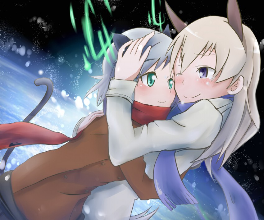 sanya v. litvyak and eila ilmatar juutilainen (world witches series and 1 more) drawn by geroika