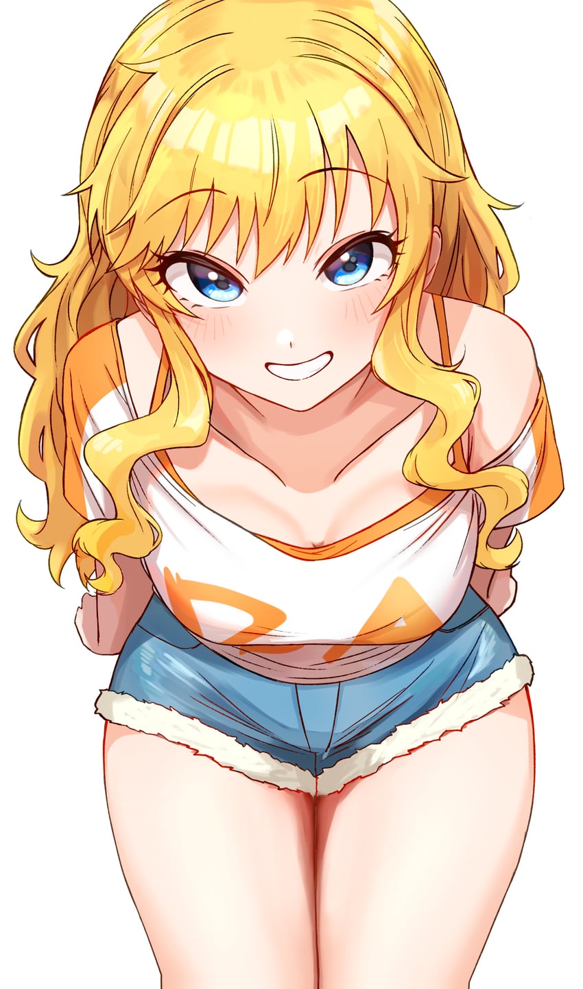 ohtsuki yui (idolmaster and 1 more) drawn by niban_(puka_0507)