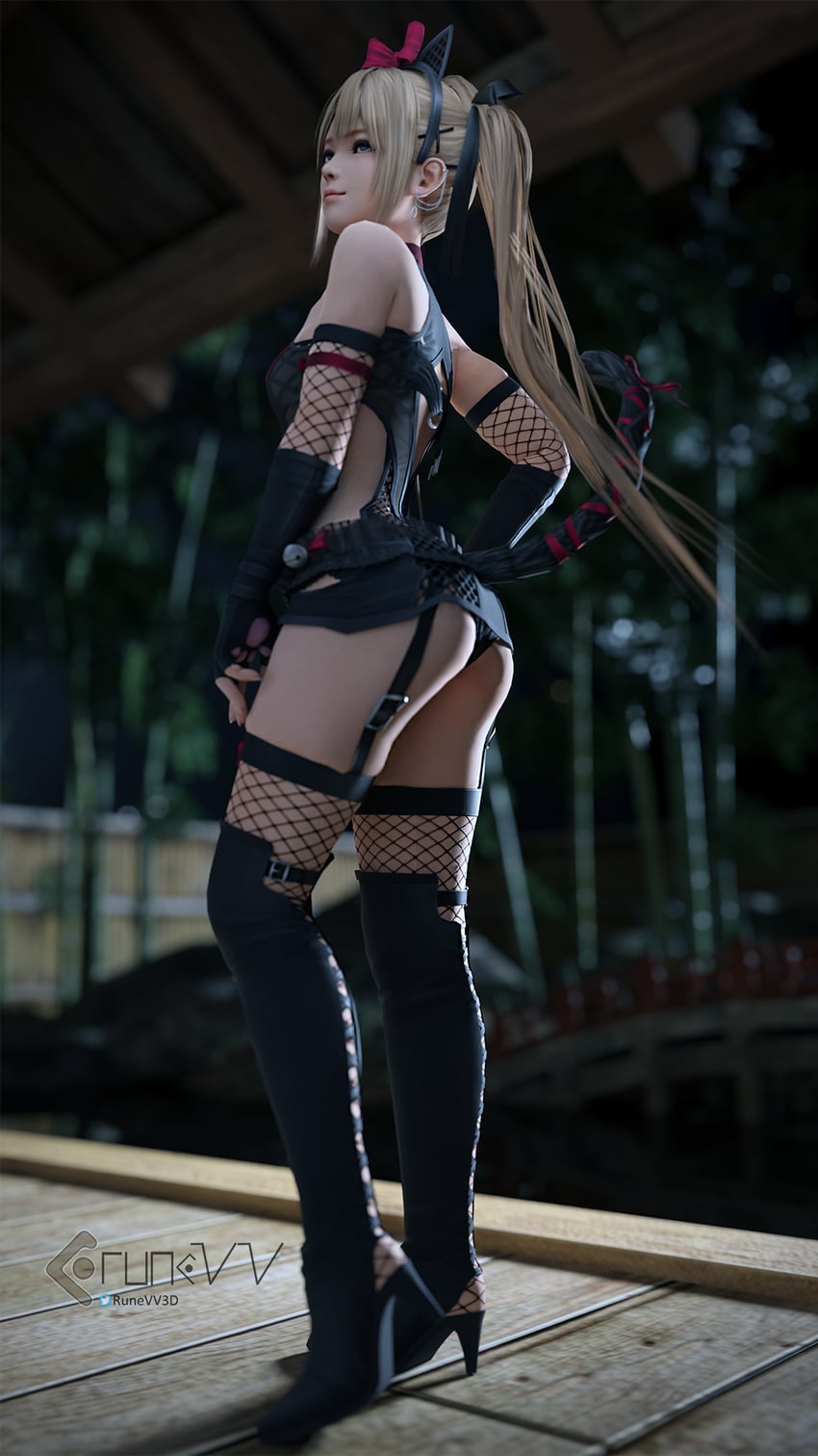 marie rose (dead or alive) drawn by runevv