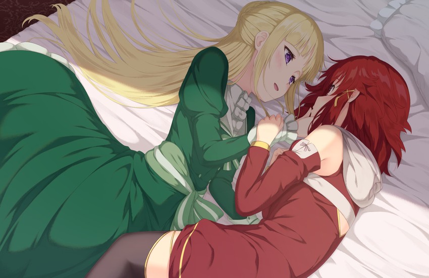 izetta and ortfine fredericka von eylstadt (shuumatsu no izetta) drawn by nuenue