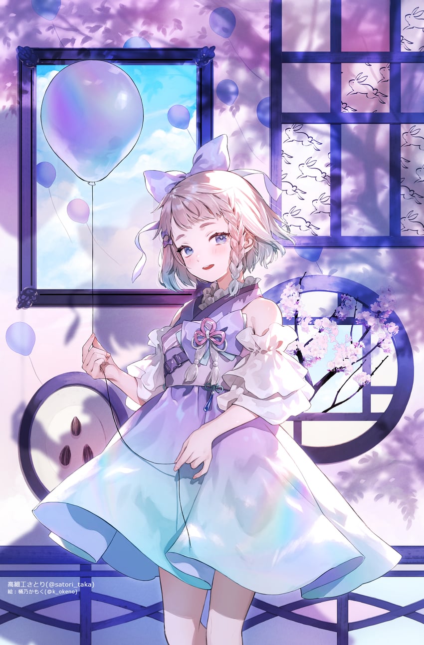 takazaiku satori (indie virtual youtuber) drawn by okeno_kamoku