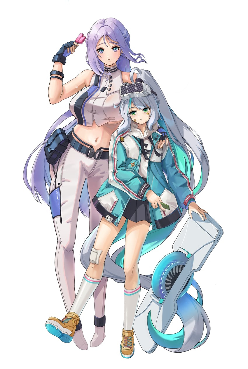 folkwang and epinel (goddess of victory: nikke) drawn by shouyou_(egcr8334)