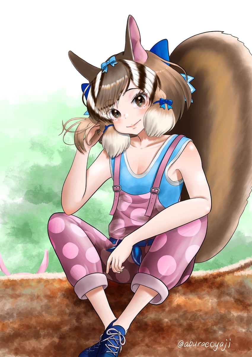 siberian chipmunk and japanese pancake devilfish (kemono friends and 1 more) drawn by aburaeoyaji