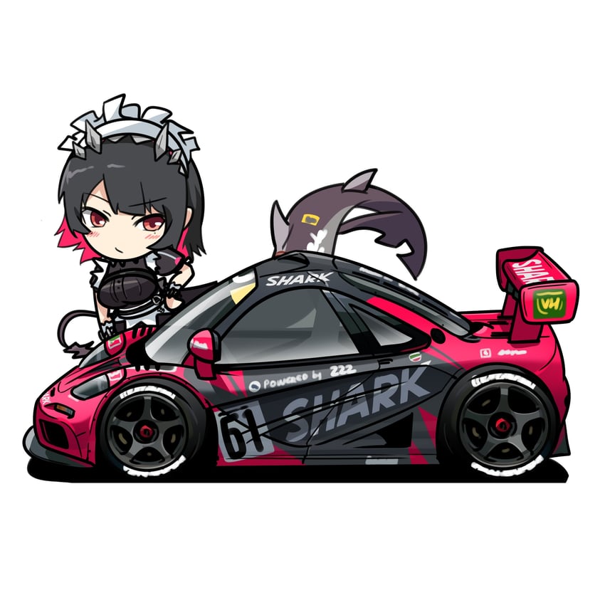 ellen joe (zenless zone zero and 1 more) drawn by holeecrab