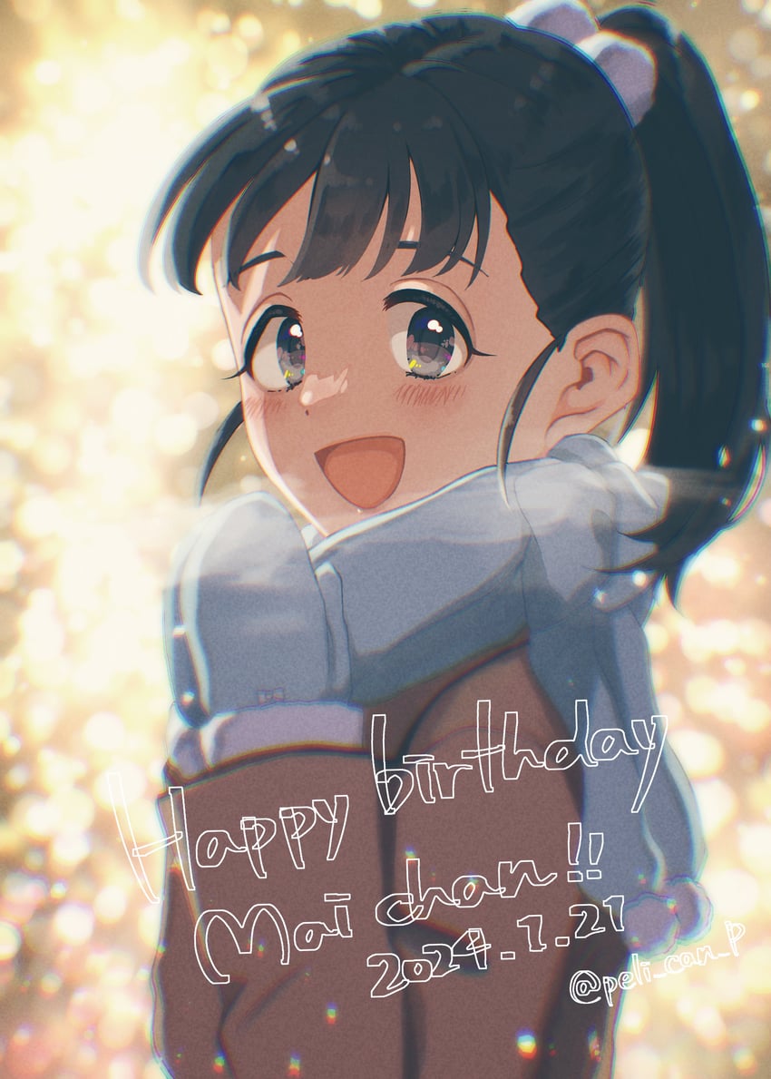 fukuyama mai (idolmaster and 1 more) drawn by peli_can_p