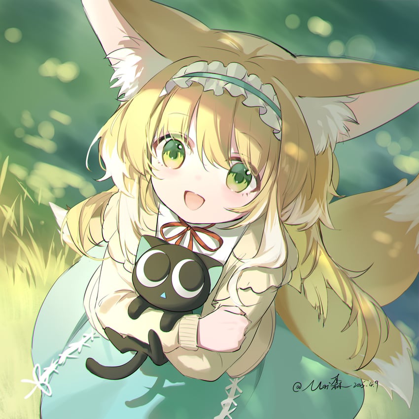suzuran and luo xiaohei (arknights) drawn by morimori_(14292311)