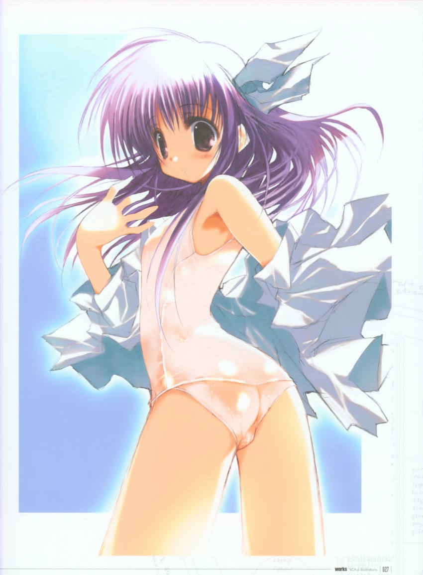 yakumo hamaji (h2o footprints in the sand) drawn by scaji