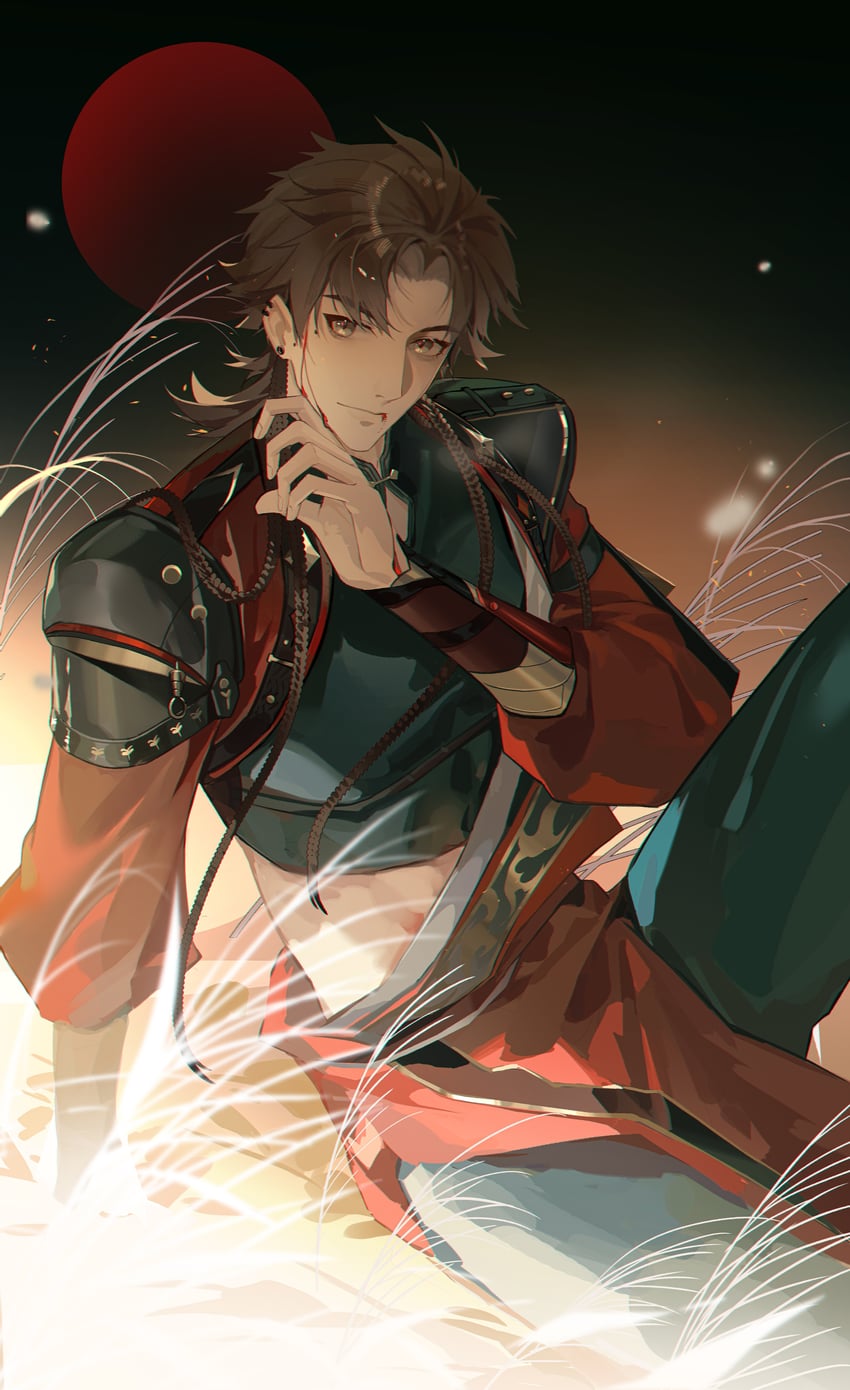 sun ce (code: kite) drawn by qiu_xiong_ji_e