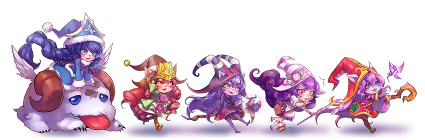 lulu, poro, and pix (league of legends) drawn by ippus