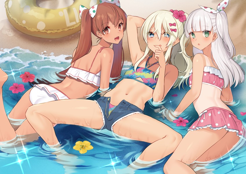 libeccio, grecale, maestrale, and maestrale kai (kantai collection) drawn by akagi_kurage
