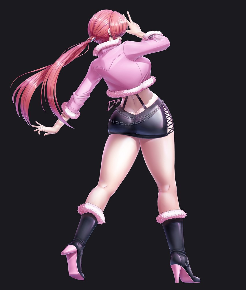 shermie (the king of fighters and 1 more) drawn by diskette